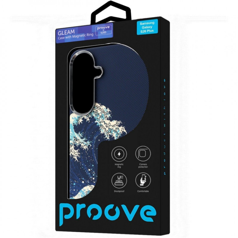 Чехол Proove Gleam Case with Magnetic Ring для Samsung Galaxy S26 Plus Crimson Storm (PCGCSGSP2672)