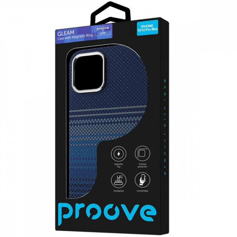 Чохол Proove Gleam Case with Magnetic Ring для iPhone 12 Pro Max Gold Peak (PCGCIP12PM66)