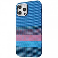 Чохол Proove Gleam Case with Magnetic Ring для iPhone 12 Pro Max Blue Borders (PCGCIP12PM63)