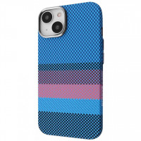 Чехол Proove Gleam Case with Magnetic Ring для iPhone 13 Blue Borders (PCGCIP130063)