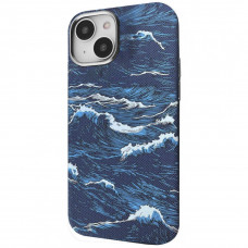 Чехол Proove Gleam Case with Magnetic Ring для iPhone 13 Blue Ocean (PCGCIP130095)