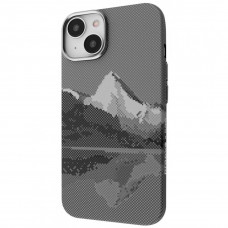 Чехол Proove Gleam Case with Magnetic Ring для iPhone 15 Silver Peak (PCGCIP150069)