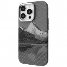 Чехол Proove Gleam Case with Magnetic Ring для iPhone 15 Pro Silver Peak (PCGCIP15P069)