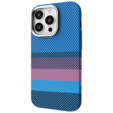 Чехол Proove Gleam Case with Magnetic Ring для iPhone 15 Pro Blue Borders (PCGCIP15P063)