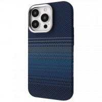 Чехол Proove Gleam Case with Magnetic Ring для iPhone 15 Pro Blue Stripes (PCGCIP15P064)