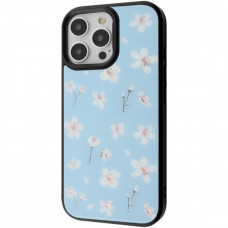 Чохол Proove Muse Fleur Case with Magnetic Ring для iPhone 16 Pro Max Blue Flower (PCMFIP16PMB6)