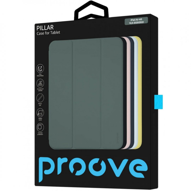 Чехол Proove Pillar Case для iPad Air 4/5 10,9 2020/2022 Black (PCPIID452202)