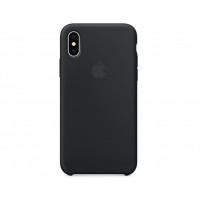Силіконова накладка для iPhone X/XS Silicone Case Black