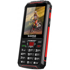 Мобильный телефон Sigma mobile X-treme PR68 Dual Sim Black/Red (4827798122129)