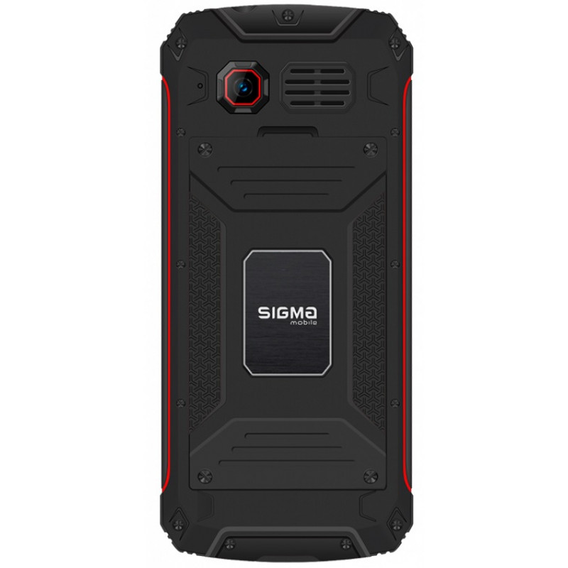 Мобильный телефон Sigma mobile X-treme PR68 Dual Sim Black/Red (4827798122129)