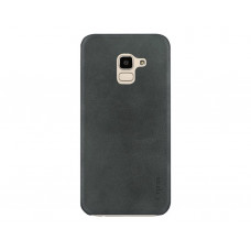 Кожанная накладка T-PHOX Samsung J6 2018/J600 Vintage Black