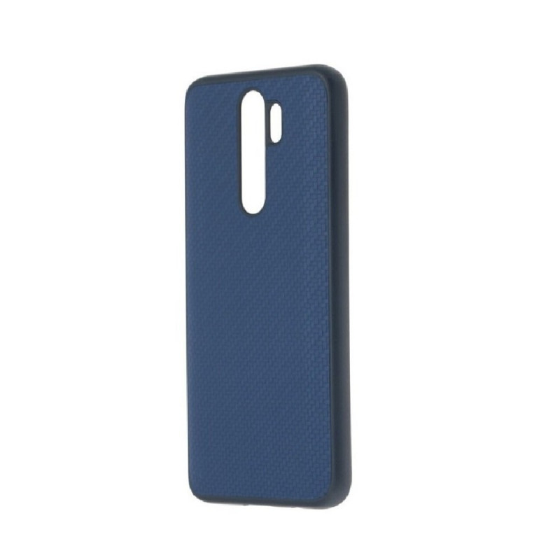 Накладка карбонова Kevlar для Xiaomi Redmi Note 8 Pro Blue