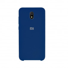 Силіконова накладка Silicone Case для Xiaomi Redmi 8A Navy Blue