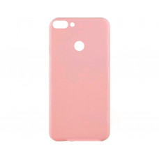 Силиконовая накладка Inavi Simple Color для Huawei P Smart Navy Peach