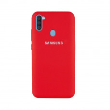 Силіконова накладка Silicone Case для Samsung M11/A11 2020 Red