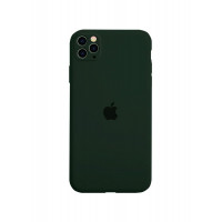 Силиконовая накладка Silicone Case для iPhone 11 Pro Dark Green