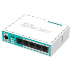 Маршрутизатор MikroTik hEX 5xFE, RouterOS L4 (RB750r2)