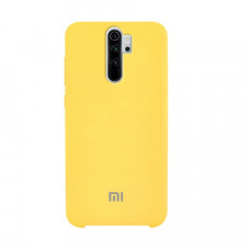 Силіконова накладка Silicone Case для Xiaomi Redmi Note 8 Pro Yellow