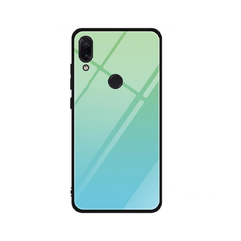 Силіконова накладка Gradient Glass для Xiaomi Redmi 7 Green