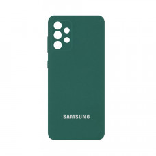 Силіконова накладка Silicone Case для Samsung A52/A525 2021 Pine Green