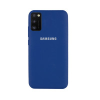 Силіконова накладка Silicone Case для Samsung A41 2020 A415 Blue