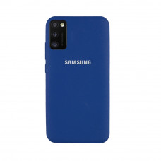 Силіконова накладка Silicone Case для Samsung A41 2020 A415 Blue