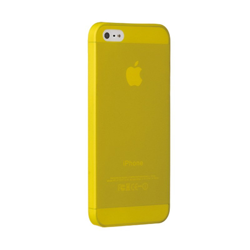 Чехол Ozaki O!coat 0.3 Jelly iPhone 5/5S Yellow (OC533YL)
