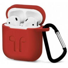 Чехол для наушников Apple AirPods/AirPods2 Crimson