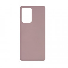 Силіконова накладка Silicone Case для Samsung A52/A525 2021 Pink Sand