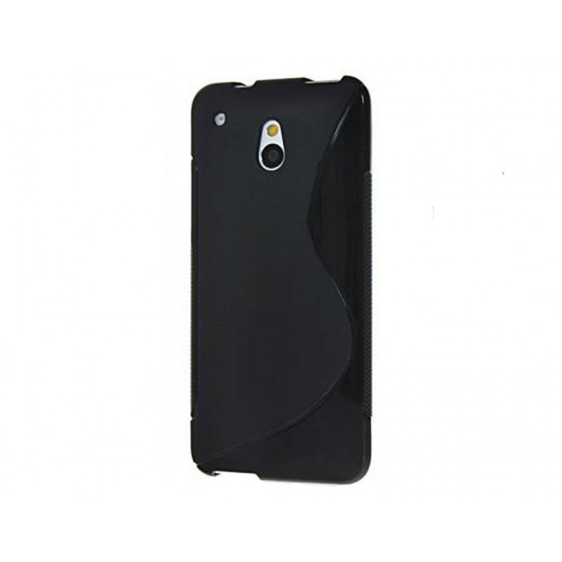 Чохол-накладка TPU cover case для HTC One mini M4 Black