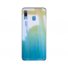 Силіконова накладка Gradient Glass для Samsung A30 2019 A305 Green