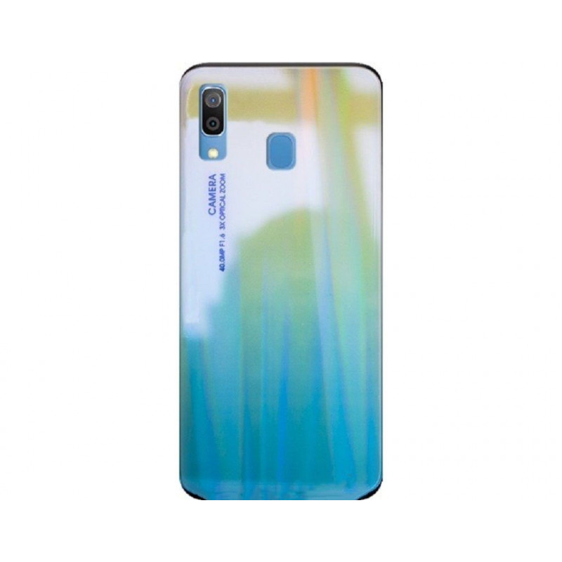 Силіконова накладка Gradient Glass для Samsung A30 2019 A305 Green