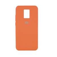 Силіконова накладка Silicone Case для Xiaomi Redmi Note 9 Pro/Note 9S Orange