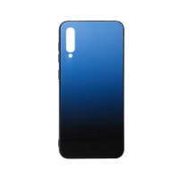 Силіконова накладка Gradient Glass для Samsung A50 2019 A505 Blue