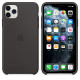 Силіконова накладка Silicone Case для iPhone 11 Pro Max Black