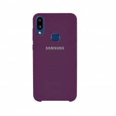 Силіконова накладка Silicone Case для Samsung A10s 2019 A107 Purple