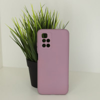Силіконова накладка Soft Silicone Case для Xiaomi Redmi 10 Plum