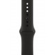 Apple Watch Series 6 GPS + Cellular 40mm Graphite Stainless Steel Case with Black Sport Band (M06X3)