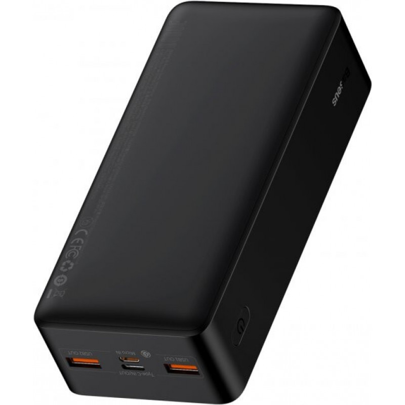 Внешний аккумулятор Power Bank Baseus Bipow 30000mAh 20W Display Black (PPDML-N01)