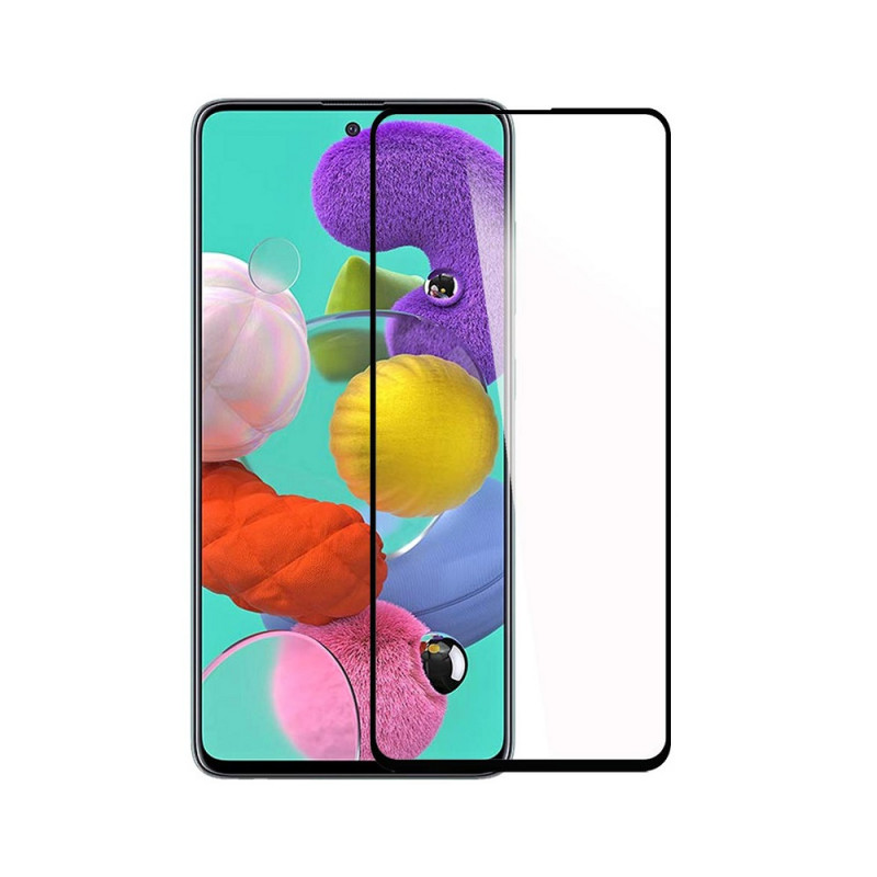 Защитное стекло 5D King Kong для Samsung A51/A515 2020 Black