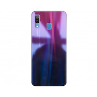 Силіконова накладка Gradient Glass для Samsung A30 2019 A305 Red