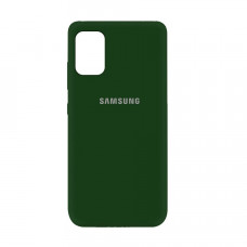 Силіконова накладка Soft Silicone Case для Samsung A31/A315 2020 Dark Green