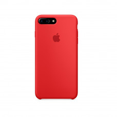 Силіконова накладка Silicone Case для iPhone 7 Plus/8 Plus Red