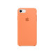 Силіконова накладка Silicone Case для iPhone 7/8 Papaya