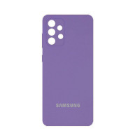 Силіконова накладка Silicone Case для Samsung A52/A525 2021 Violet