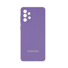 Силиконовая накладка Silicone Case для Samsung A32/A325 2021 Violet