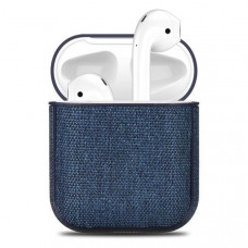 Чохол для навушників Apple AirPods/AirPods2 Texyile Blue