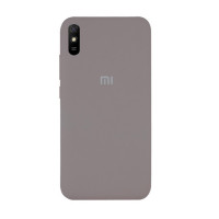 Силіконова накладка Silicone Case для Xiaomi Redmi 9A Grey