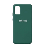 Силіконова накладка Silicone Case для Samsung A02S/A025 2021 Pine Green