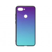 Силиконовая накладка Gradient Glass для Xiaomi Mi 8 Life Violet